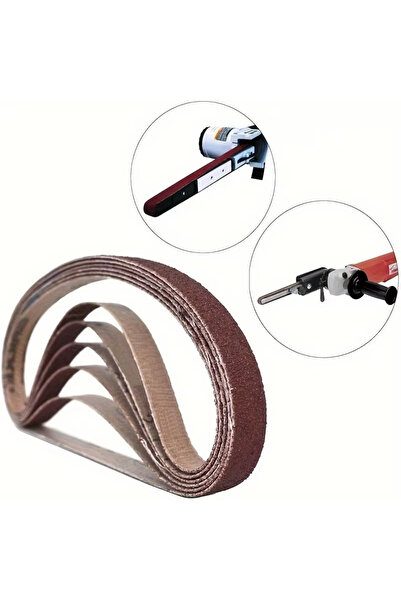 Choice 10 قطع من ورق الصنفرة 120 حبيبة 330 × 10 مم، 10/11 قطعة من أحزمة الصنف...