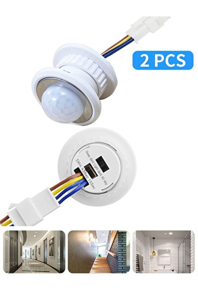 Choice 2 PCS Sensor Motion Sensor Light Switch 220V 110V Pir Presence Sensor ...