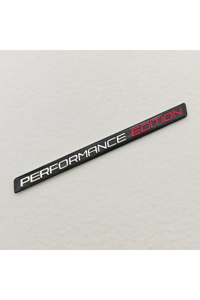 Choice شعار إصدار الأداء الأسود، قطعة واحدة، ثلاثي الأبعاد من الألومنيوم، ملص...