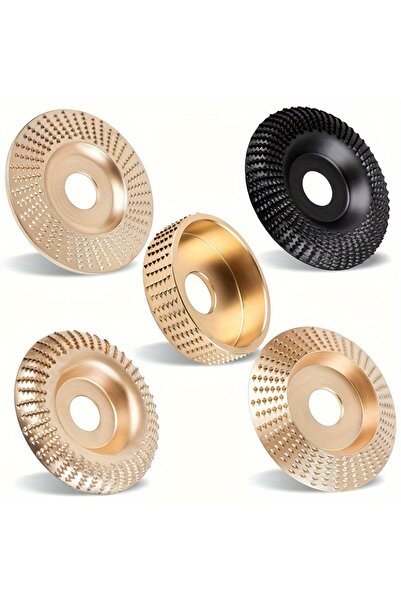 Choice مجموعة أقراص نحت الخشب لآلة الطحن الزاوية (5 قطع)