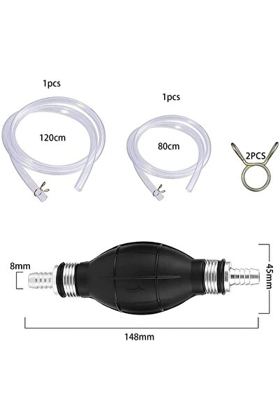 Choice 1 مضخة يدوية عملية، مضخة مكربن ​​للسيارة، مضخة يدوية متينة .
