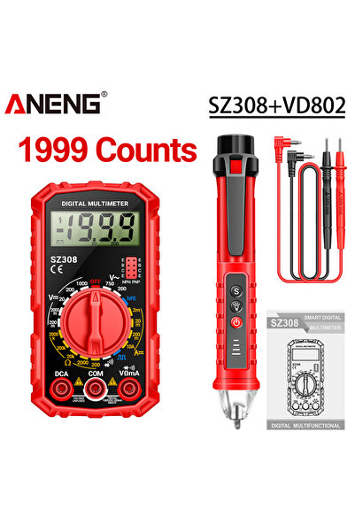 choice2 ANENG SZ308(R)-VD802(R) Auto Electrician Kit ANENG SZ308 VD802 Square...