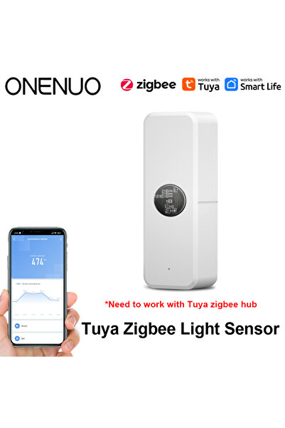Choice Zigbee 1pc Tuya ZigBee Light Sensor Luminance Sensor Illumination Brig...