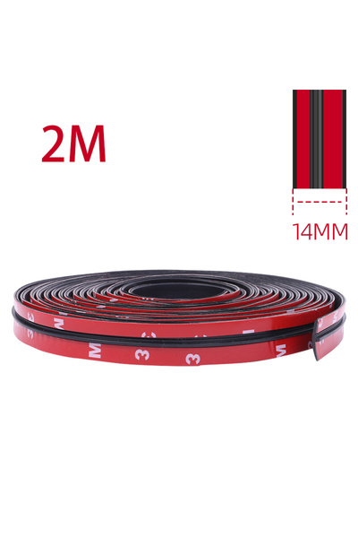 Choice شريط مانع للتسرب من النوع T للسيارات، مقاس 14 مم × 2 م، لحماية الزجاج ...