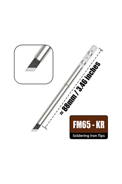 Choice6 رأس لحام عالي الجودة FM65-KR FM65 T65 لمكواة اللحام GVDA GD300 T85 HS01