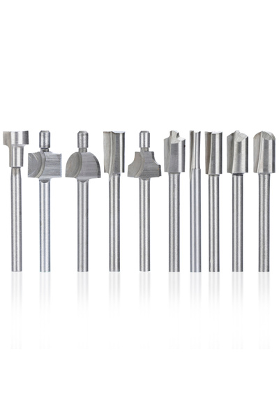 Choice 10 قطع من رؤوس التوجيه الفضية CMCP، 10 قطع من رؤوس التوجيه HSS، قاطع خ...