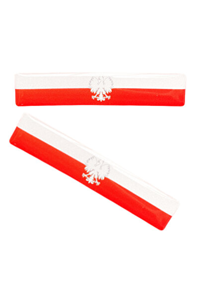 Choice قطعتان من ملصقات السيليكون ثلاثية الأبعاد المقببة، تحملان شعار النسر ا...