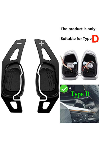 Choice3 مقبض ناقل الحركة المصنوع من سبيكة سوداء لعجلة قيادة سيارات كوبرا، أتي...