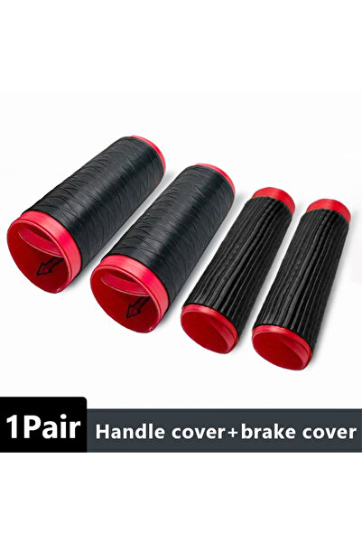 Choice1 4 قطع غطاء مقود دراجة نارية من السيليكون من BLALION، طراز B، عالمي، ذ...