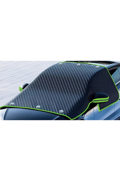 Choice غطاء ثلجي للسيارة من جرين كار لوازم السيارات، غطاء شتوي أمامي للزجاج ا...