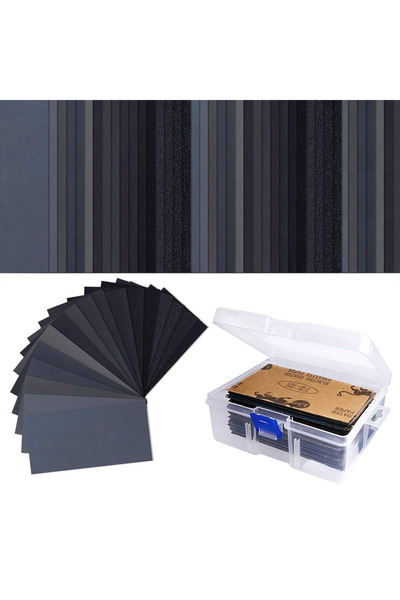 Choice 102pcs 15Pcs/Set Sandpaper 400 600 3000 800 1000 1200 1500 2000 2500 G...