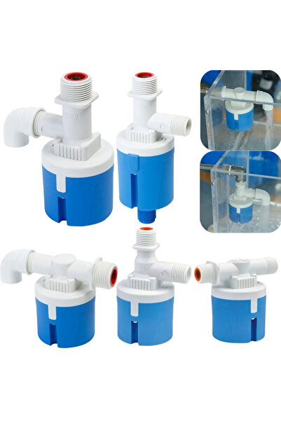 Choice1 مدخل مياه جانبي 3/4 بوصة، تركيب داخلي، سن ذكر 1/2 بوصة، 3/4 بوصة، صما...