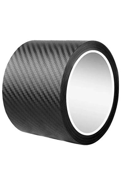 Choice شريط لاصق أسود من ألياف الكربون بطول 5 أمتار وطول 10 سم، لحماية عتبة ا...