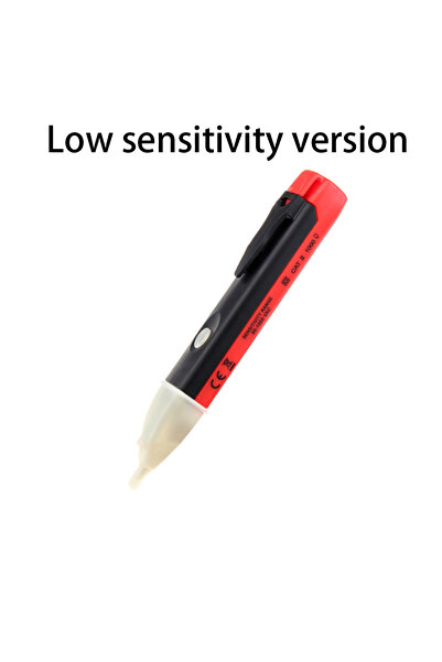 Choice قلم اختبار حساس الجهد الكهربائي Red Electric 90-1000 فولت، يعمل بدون ت...