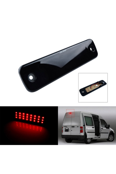 Choice Red ANGRONG Black Smoked Lens LED Third High Level Brake Stop Light Fo...
