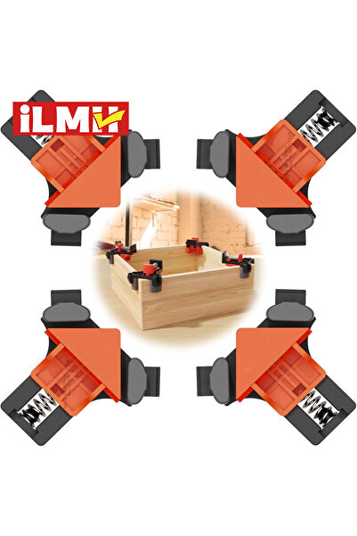 Choice TOP-4PCS(1 Set) 2-12pcs 90 Degree Corner Clamps For Woodworking, Fast ...