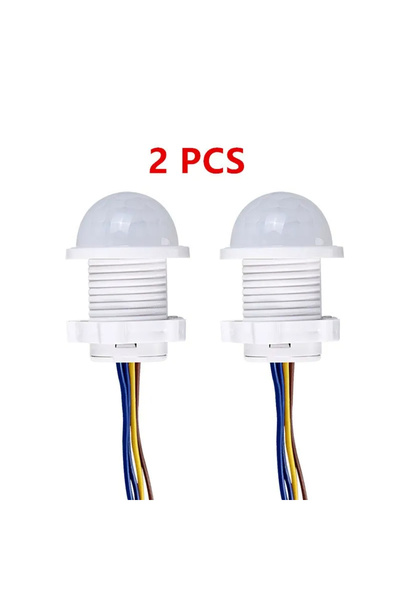 Choice 2pcs AC110-240V Automatic Sensor Light Switch LED PIR Infrared Motion ...