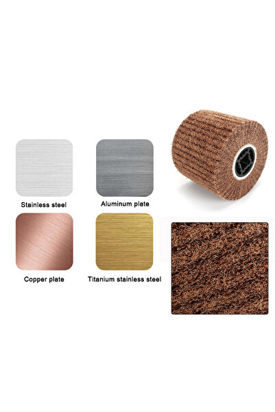 Choice 240 سيفانغ عجلة صنفرة من النايلون غير المنسوج، فرشاة سلكية لسحب الأسلا...