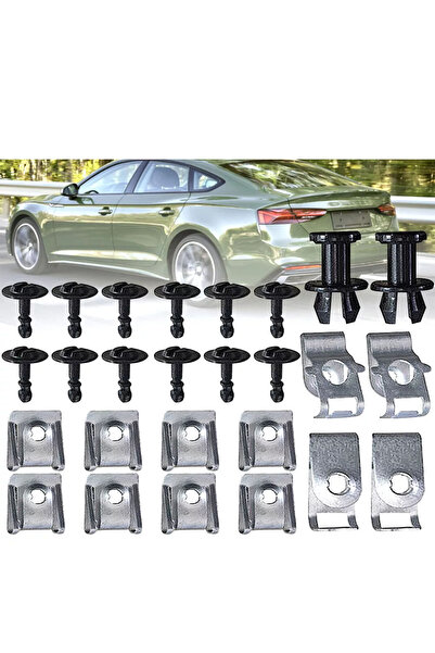 Choice 30PCS Undertray Engine Fixing Clip For Audi A4 B8 A5 Q5 Undertray Engi...