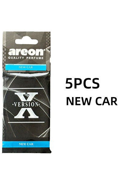 choice2 5 قطع معطر جو للسيارة برائحة الشاي الطبيعي، ورق معطر، يُثبت على السيارة