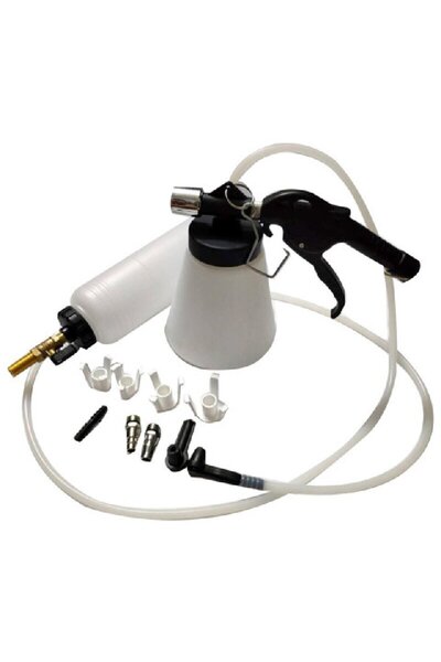 Choice مجموعة واحدة من وعاء زيت مزدوج سعة 1 لتر و0.75 لتر، أداة استبدال زيت ا...