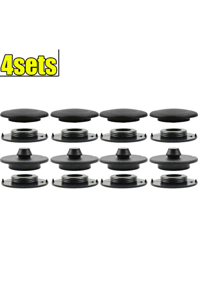 Choice1 16 قطعة (4 مجموعات) من 1 إلى 8 مجموعات من مثبتات مانعة للانزلاق لسجاد...