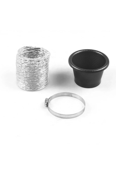 Choice Round Universal Car Air Intake Pipe Hose Kit For Front Bumper Turbo Ra...