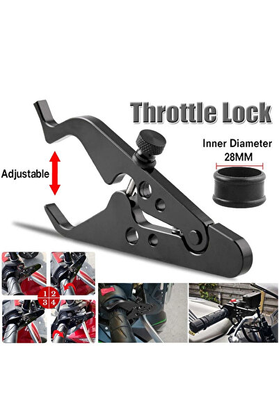 Choice مقبض تثبيت دواسة الوقود للتحكم في السرعة للدراجات النارية، مقبض معصم ع...