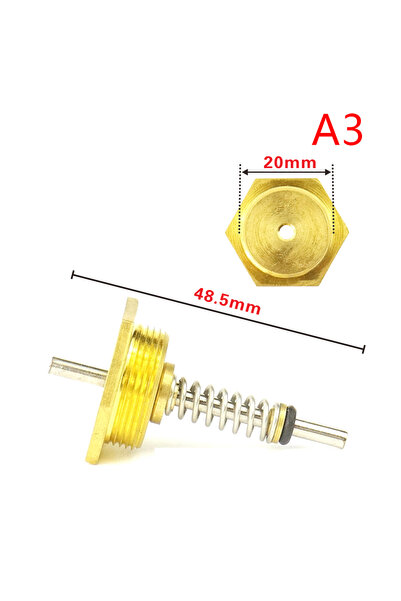 Choice صمام توصيل مياه غلاية غاز بقطر خارجي 20 مم، قطعة واحدة، متوفر بأحجام 1...