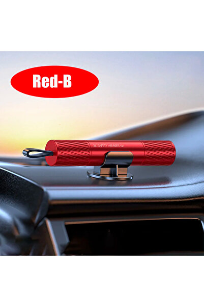 Choice Red-A 2025 New Car Safety Hammer Auto Emergency Glass Window Breaker S...