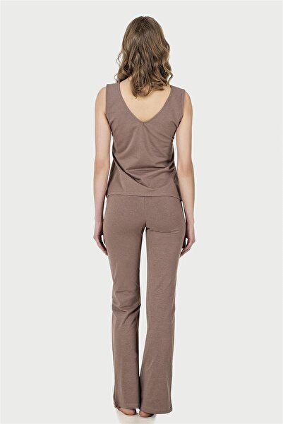 OBJE Women's Mink Single Jersey V-Neck Body