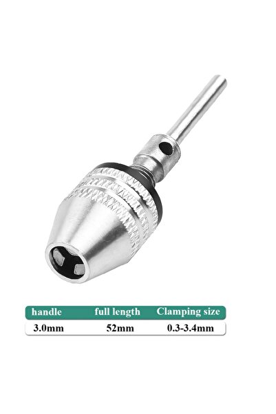 Choice ظرف مثقاب بدون مفتاح من WALFRONT، مقاس 0.3-3.4 مم، قطعة واحدة، محول مف...