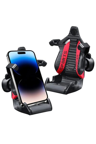 Choice1 Red Racing seat design Car Phone Holder Mount Stand Suction Cup Smart...