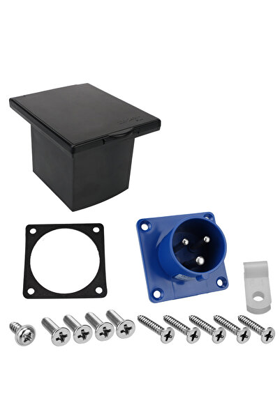 Choice1 Only Socket Caravan Accessories Plug Socket With Cover Waterproof Kit...