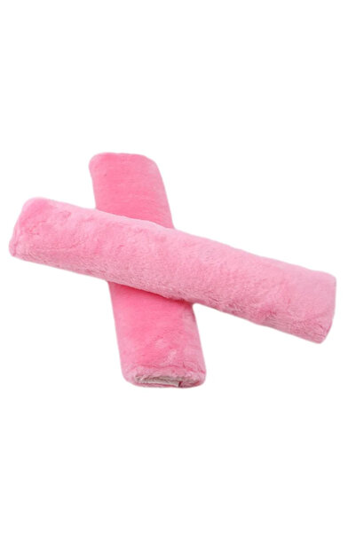 Choice1 غطاءان ورديان لأحزمة مقاعد السيارة، وسادات كتف ناعمة لأحزمة مقاعد الس...