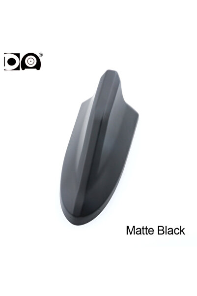 choice2 هوائي سيارة عالمي أسود غير لامع بتصميم زعنفة القرش 7D، مناسب لراديو ا...