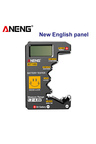 ANENG BT189-English panel Digital Battery Tester BT189 with LCD Display Fast ...