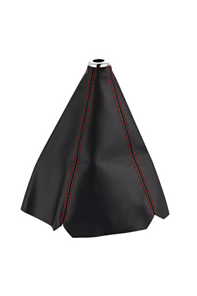 Choice1 Red stitching High-quality Car Shift Collars Auto Manual Stick Shifte...