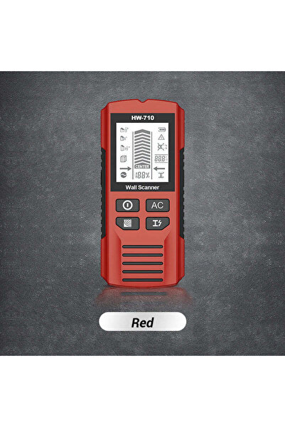 Choice Red HW-710 Multifunctional Metal&Wall Detector Handheld Stud Finder Wa...
