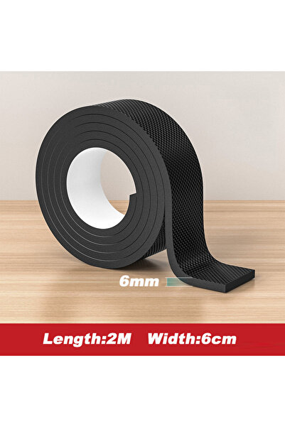 Choice 6mm 2M 6cm DIY Anti-slip Furniture Pads Mute Mats Bumper Damper Thick ...