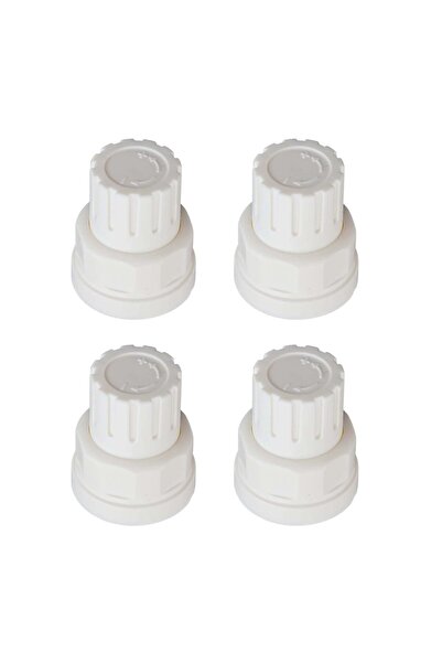 Choice1 مجموعة مفاتيح يدوية قصيرة لمفتاح مشعب التدفئة الأرضية (4 قطع) - غطاء ...