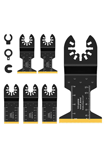 Choice Metal Cutting 5pcs 5PCS Oscillating Saw Blades, Professional Universal...