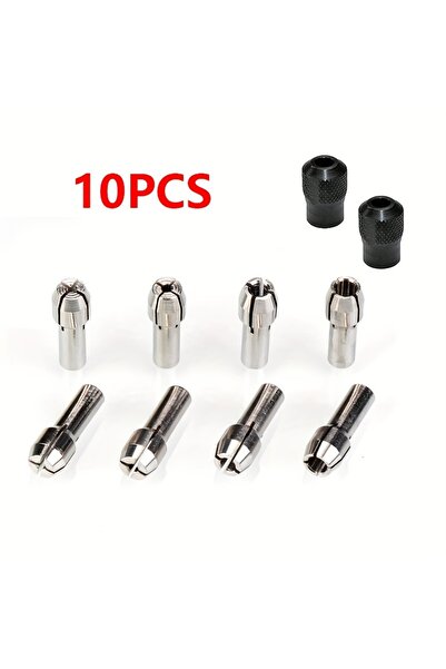 Choice مجموعة 10 قطع من صواميل التثبيت الدوارة سريعة التغيير، مناسبة لأدوات ا...