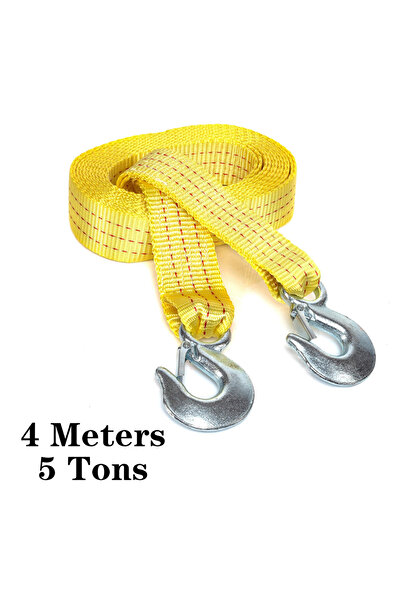 Choice 4M 1 Pcs 4M Car Tow Cable Heavy Duty 3Ton/5Ton Trailer Rope Towing Pul...