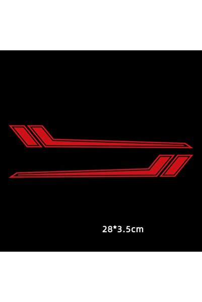 Choice5 ملصقات عاكسة مقاومة للماء لهيكل الدراجة النارية، تُثبّت على الرفرف ال...