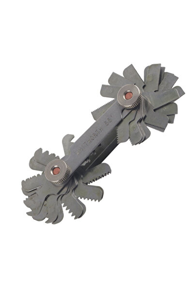 Choice أداة قياس لولبية من الفولاذ المقاوم للصدأ مكونة من 52 قطعة، بزاوية 60 ...