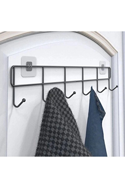 MericLine 6-Piece Adhesive Door Hanger
