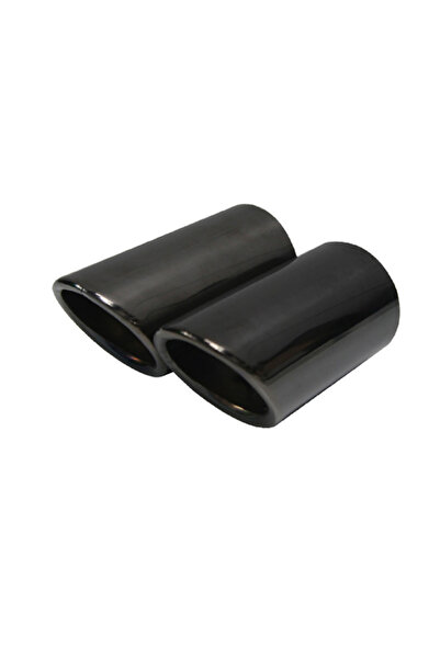 Choice4 طرف كاتم صوت عادم أسود مكون من قطعتين لسيارات جولف 1.4T، جولف 6، جولف...