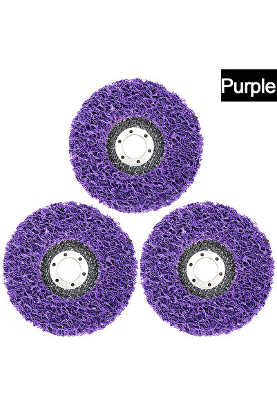 Choice3 115 × 22 مم، 3 قطع، بنفسجي، 3 قطع، 100/115/125 مم، قرص مرجاني، شريط ب...
