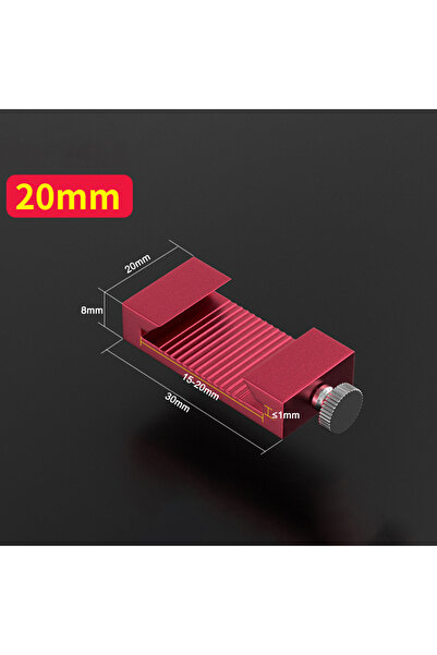 choice2 مسطرة فولاذية 20 مم، حواجز توقف، أقلام تحديد معدنية، محدد موضع، أقلام...